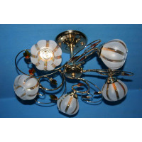 Люстра с плафонами  L160/5 (FGD+BRN) Splendid-Ray
880605