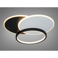 Стельова світлодіодна люстра 46W Diasha Z212-2BLACK Стельова світлодіодна люстра 46W Diasha Z212-2BLACK