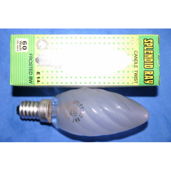 Лампа накаливания BW  60W  E14  FROST Splendid-Ray
33991