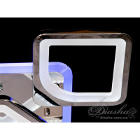 Люстра потолочная светодиодная с пультом Diasha S8060/6+2HR LED 3color dimmer 