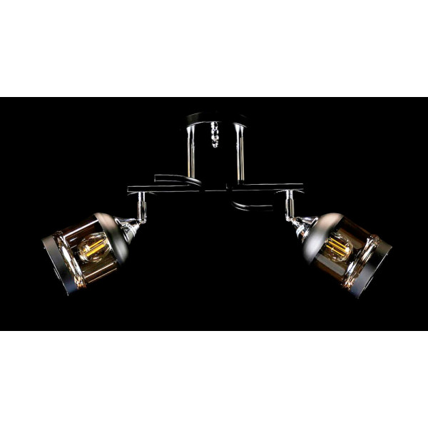 Люстра с плафонами  L2371B/2 (BLK+CR) Splendid-Ray
260781