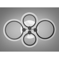 Люстры светодиодные с пультом Diasha A8022/4BK