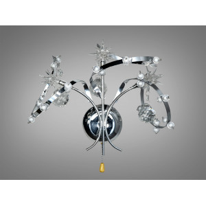 Акційна пропозиція!!! Ексклюзивне галогенове бра, золотого кольору Diasha 6232/3HR