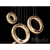 Хрустальная люстра кольца Diasha D6030