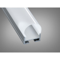 Профіль для LED стрічки, накладний Diasha PL-623R-2M