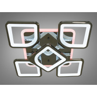 Люстра светодиодная потолочная с пультом управления Diasha S8060/4+1BHR LED 3color dimmer