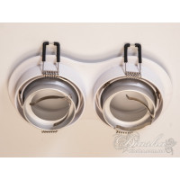 Сучасний точковий світильник, серія "Аluminium" Diasha 160D-12-WH