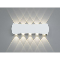 Фасадний LED світильник білий 4 промені 4 Вт Diasha DFB-8622-10WH