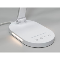 Світлодіодна настільна нічна лампа, 14 Вт, колір: хром сатин Diasha 5508SL