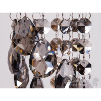 Точковий світильник із кришталевими підвісками Diasha 6016DCH-SM