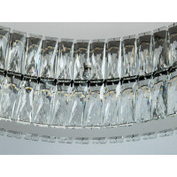 Стельова кришталева LED люстра Diasha 70Вт хром Diasha 587/600CH