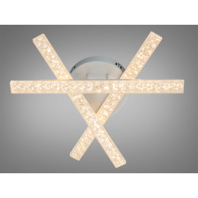 Стельова LED люстра біла 48W три модулі до 8м² Diasha SX818/3WH