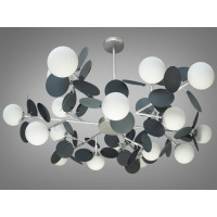 Люстра в современном стиле модерн Diasha 1097-18HR+GR