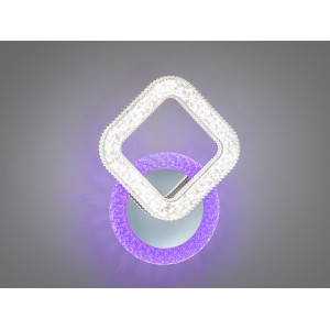 Привабливий Led світильник з кольоровою підсвіткою, 20W, золото Diasha 2205/1HR