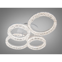 Люстра стельова кільця Diasha біла LED 106 Вт  Diasha MX78202/2+2WH