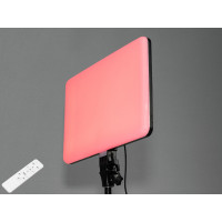 Прожектор для відеозйомки з пультом, без штатива, живлення 220В Diasha SL-A101RGB