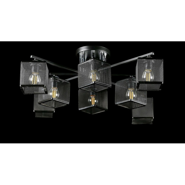 Люстра с плафонами  L07269/8 (BLACK+CHROME) Splendid-Ray
1002560