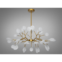 Люстра декоративная  45 лампочки, золото Diasha 886-45AGD