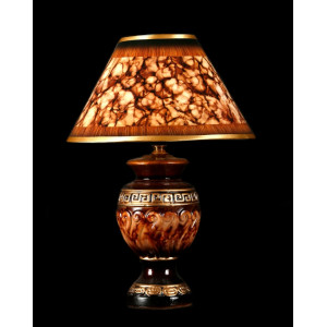 Настольная лампа в стиле прованс с абажуром Splendid-Ray 30/4056/44