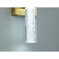 Сучасне світлодіодне бра в спальню, 6W, золото Diasha 9152-BGD