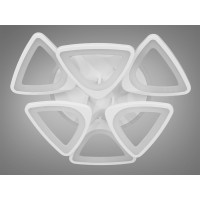 Люстра потолочная светодиодная белая 115W Diasha S8118/3+3WHLED3colordimmer