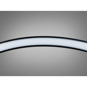 Гнучкий профіль для LED стрічки, накладний Diasha PLS-1414INBLACK