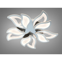 Люстра стельова Diasha хром LED 130W пульт димер CCT Diasha 9033/5HRLED3colordimmer