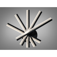 Стельова LED люстра Diasha чорна 70 W Diasha MX3072/5BK