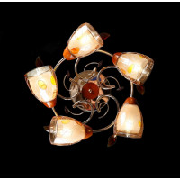 Люстра с плафонами Splendid-Ray L18811521 (FGD+BRN)