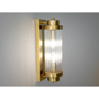 Сучасний настінний світильник на 2 лампи, золото Diasha F3818GD