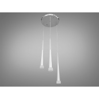 Люстра подвесная декоративная 14W Diasha 3002/3SV