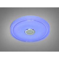 Смарт LED люстра біла 80 Вт RGB з Bluetooth Diasha DB-8311/500RGB+MP3