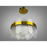 Підвісна люстра Diasha золото 77Вт LED кришталь Diasha 803/400SGD