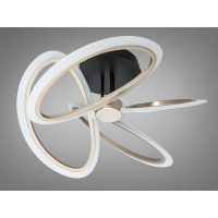 Світлодіодна стельова люстра Diasha WG5144 шампань 60W пульт регулювання 3200-6000K Diasha WG5144/4