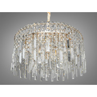 Хрустальная люстра на 9 ламп, золото Diasha 9708-550SG