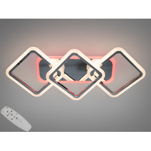 LED люстра 75W хром Diasha A8160/2+1HRLED3colordimmer