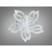 Світлодіодна стельова люстра біла 80Вт пульт Diasha 25100/5WHLED3colordimmer