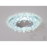 Точечные светильники с подсветкой Diasha 8108WH+PK