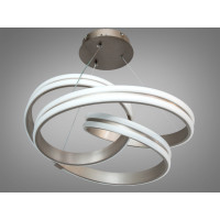 Підвісна люстра Diasha LED коричнева 120Вт пульт Diasha MX78095/1CF