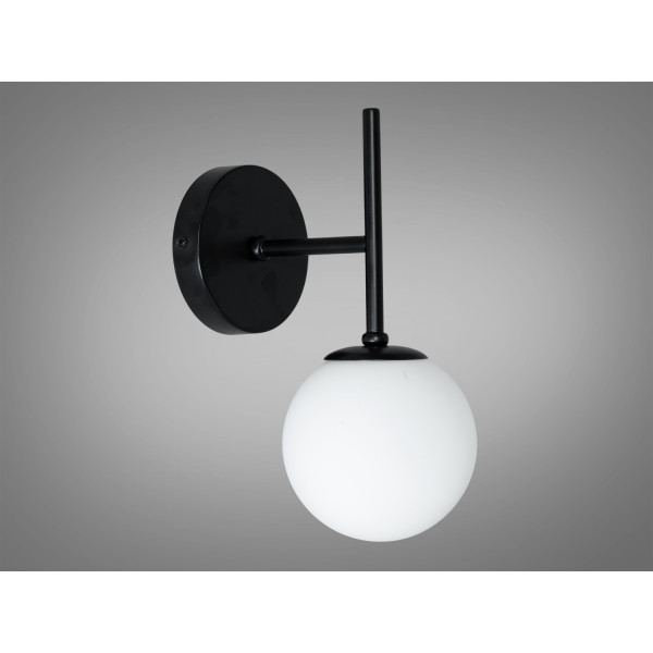 Лаконічне, привабливе бра в стилі Loft, чорного кольору Diasha LQ7046/1WBK Лаконічне, привабливе бра в стилі Loft, чорного кольору Diasha LQ7046/1WBK