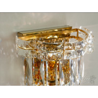 Современные хрустальные светильники бра Diasha 19013/B-3-G