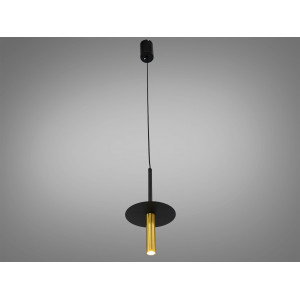 Підвісний світильник-туба GU10 чорний хром Diasha QY-H1174YB