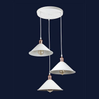 Люстрыв кухню гостинную Levistella 752839F-3 WH (300)