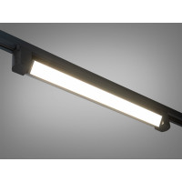 Лінійний світильник для трекової системи чорний 8Вт кут 120 градусів Diasha PPF-FG-30W-BK