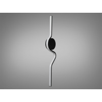 Ультрасучасне, модне світлодіодне бра потужністю 20 Вт, чорний Diasha 9093/600BK