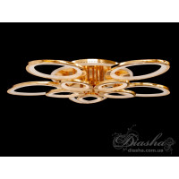 Cветодиодная люстра Diasha 8059/5+5G LED 3color dimmer