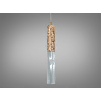 Світлодіодна люстра підвіс золото 8 Вт 4100K Diasha J2583-1G