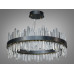 Хрустальная люстра в зал 135 Вт, чорная Diasha 836/600PB