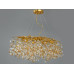 Хрустальная люстра 10 ламп, золото Diasha 601-L900GD