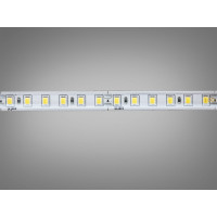LED стрічка 24в, 120 шт/м, герметична, 8мм, холодний Diasha N24-2835-120-CW-65-8